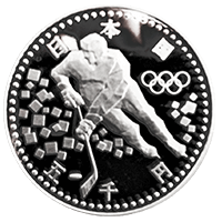 長野オリンピック冬季競技大会記念硬貨硬貨5000円銀貨(1次)