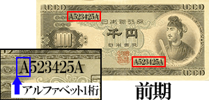 聖徳太子1000円札【前期】